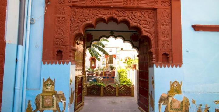Krishna Prakash Heritage Haveli Джодпур Екстериор снимка